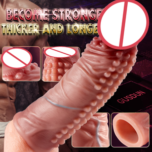 Préservatif en silicone pour hommes, préservatif réutilisable, jouet sexuel pour couple, prix de gros, vente directe - Product Image 5