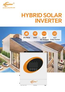 Inversor Solar de Bajo Precio de 3kW 5kW 6.5kW 10kW 15kW con Controlador de Carga Mppt Incorporado Sin Batería Solar en Venta - Product Image 2