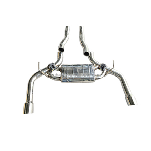Escape de Doble Tubo de 3 Pulgadas Personalizado en Acero Inoxidable 304 para Q50 Q60 3.0t, Sistema Catback Valvetronic con Control Remoto y Tubo en H - Product Image 6