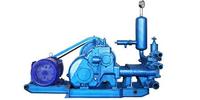 Pompe à boue triplex portable BW90/3 90L/min pour forage de puits d'eau, forage HDD, injection de coulis, pompe à piston