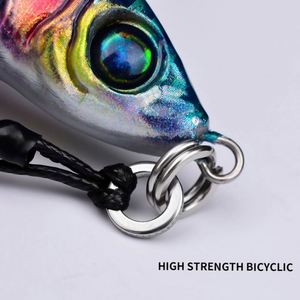 Leurre de pêche Topline 30G/40G/60G/80G, 10 couleurs, yeux 3D réalistes, corps de poisson réaliste, jig à coulée <span class=keywords><strong>rapide</strong></span> - Product Image 4