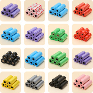 Porte-sac de merde pour chiot en cuir Pu distributeur de sac de merde pour chien vente en gros de sac de merde de chien en cuir végétalien - Product Image 5