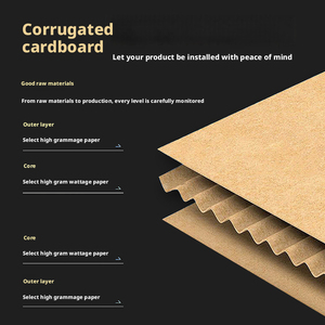 Cajas de Cartón Corrugado Ecológicas ZNZB03 de 3 Capas, Personalizables, para Mudanza, Envío y Embalaje, en Varios Tamaños - Product Image 2