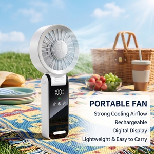 Custom Foldable <b>USB</b> Handheld <b>Fan</b> Portable Plastic <b>Mini</b> Cooling <b>Fan</b> For Summer Outdoor Daily Use - Product Image 3