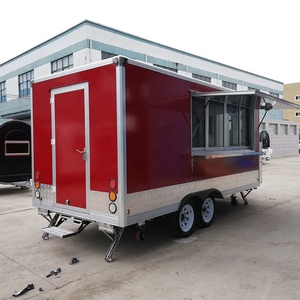 Carrello mobile su misura del rimorchio mobile del camion dell'alimento dell'oem di UKUNG completamente attrezzato per vendere il pesce salata della pasta del sesamo della salsa di ostrica - Product Image 5