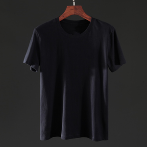 OEM-Fabrik Lässiges Kurzarm-Herren-T-Shirt aus 100% Baumwolle mit Individuellem Logo Blanko-Design 200 Gramm Strickstoff Umweltfreundlich - Product Image 3