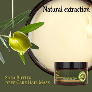 Mascarilla Capilar Reparadora e Hidratante con Aceite de Oliva 500ml, Mascarilla Capilar Herbal Natural que Mejora Eficazmente el Cabello Seco, Dejándolo Suave - Product Image 2