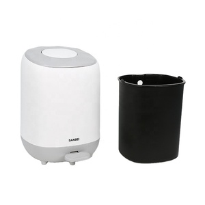 <span class=keywords><strong>2025</strong></span> nóng bán 13L nhựa chất thải bin Trắng nhà bếp Thùng rác với chân đạp Thùng rác có thể với bên trong xô - Product Image 1