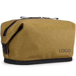 Trousse de toilette facile à nettoyer avec sac inclus, sac résistant à l'eau pour articles de toilette, maquillage, articles de rasage, liquides amovibles - Product Image 1