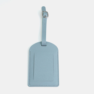 Custom PU Leather Aircraft Luggage Tag Flip Cover Luggage <b>Label</b> Color Choice <b>Suitcase</b> Decorations Business Welcome Gifts - Product Image 4