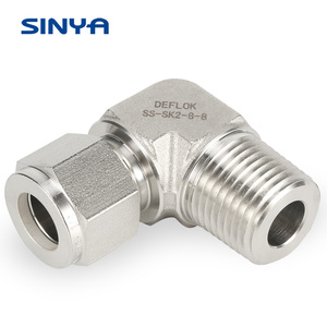 Compression à deux viroles un raccord Raccords à double virole à compression de <span class=keywords><strong>1</strong></span> pouce Marques de raccords hydrauliques à virole en acier inoxydable - Product Image 2
