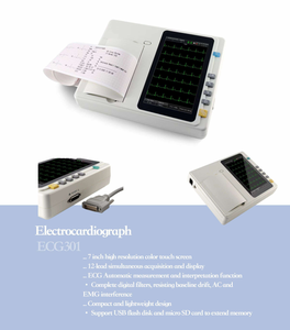 Draagbare Elektronische Draagbare <span class=keywords><strong>Ecg</strong></span>-<span class=keywords><strong>Machine</strong></span> 12 Lood 3 Kanaals JZ-TEC301 Veterinair Bewakingsapparaat Voor Dierenarts Hartmachine - Product Image 4