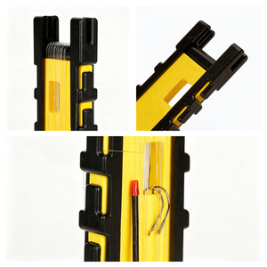 5 Stück pro Box Hirisi Karpfenangel-Zubehör Rig-Winder Schnurhalter Vorfach-Aufbewahrungsbox-<span class=keywords><strong>Set</strong></span> mit Pins W302 - Product Image 5