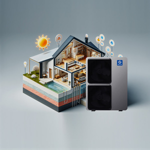 Pompe à chaleur air-eau WIFI R290 Nulite 10KW 16KW 20KW ErP A+++ Solaire photovoltaïque à source d'air - Product Image 1