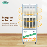 Système de refroidissement industriel Kemite, unité de traitement d'air, pompe à moteur |   Système de climatisation indirect à refroidissement par évaporation avec compresseur scroll de 30,26 kW