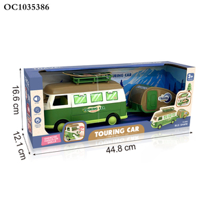 Modèle de jouet mini-bus à piles avec ouverture de porte personnalisée pour <span class=keywords><strong>camping</strong></span>-<span class=keywords><strong>car</strong></span> avec son et lumière - Product Image 6