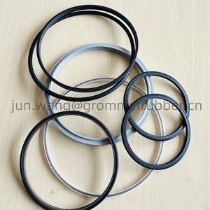 Vedação do pistão do cilindro hidráulico HPGA PTFE + Bronze NBR PA NOK SPGW Parker Y3 Vedação do pistão - Product Image 2