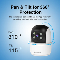2024 nouveau Mini caméra Ip plus petit sans fil Wifi Cam Hd 1080p à distance Portable sécurité Cctv nounou bébé téléphone App chambre moniteur