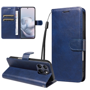 Étui portefeuille en cuir avec cordon pour Moto Edge 70 Fusion 5G, pour Xiaomi 17 Promax, avec fonction support - Product Image 5