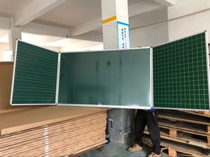 Зеленая доска с мелом, школьная доска, настенная магнитная доска для письма - Product Image 4