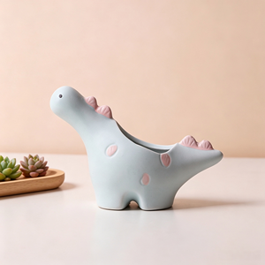Juego <span class=keywords><strong>de</strong></span> Macetas <span class=keywords><strong>de</strong></span> Cerámica con Diseño <span class=keywords><strong>de</strong></span> Animales <span class=keywords><strong>de</strong></span> Dibujos Animados, Ecológicas, para Suculentas, Dinosaurio, Tulipán, <span class=keywords><strong>Elefante</strong></span>, para Decoración del Hogar y Escritorio - Product Image 4