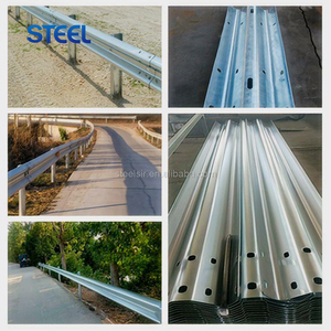 Đường hàng rào bài cài đặt tirme chùm đường cao tốc guardrails w-beam kẽm thép Nam Phi hộ Lan Tôn sóng giá - Product Image 4