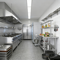 Table de préparation en acier inoxydable 304 certifiée NSF, robuste, avec tiroirs et support pour cuisine commerciale, transformation alimentaire, restaurant