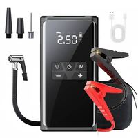 Démarreur de secours haute performance 99800mAh 2000A avec compresseur d'air numérique pour voiture, camion, moto, situations d'urgence