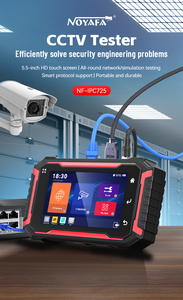 เครื่องทดสอบกล้องวงจรปิด NOYAFA NF-IPC725 8K IP Camera CCTV หน้าจอสัมผัส IPS ขนาด 5.5 นิ้ว ความละเอียด 1080P รองรับ Gigabit Ethernet 48V PoE WiFi ความแม่นยำสูง รับประกัน 1 ปี - Product Image 2