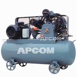 เครื่องอัดอากาศแบบลูกสูบหล่อลื่นด้วยน้ำมัน รุ่น HW ซีรีส์ 0.7MPa 0.8MPa 1.25MPa 820-1050 รอบต่อนาที แบบพกพาสำหรับงานเหมืองและเครื่องมือ - Product Image 1