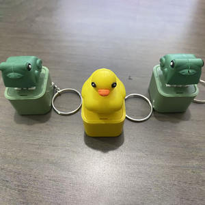 Aflion Best-seller Grenouille en forme de lézard Petit porte-clés 3D <span class=keywords><strong>Keycap</strong></span> Switch Gif Creative <span class=keywords><strong>Keycap</strong></span> avec lumière et son - Product Image 5