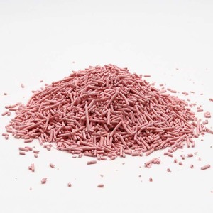 Arena para gatos de tofu de almidón de maíz biodegradable ecológico con sabor a melocotón de 1,5mm, desechable para dueños de gatos - Product Image 3