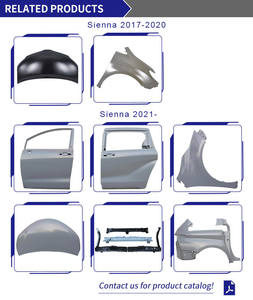 Carcasa de Carrocería Completa de Metal Guardabarros Delantero, Capó, Portón Trasero para <span class=keywords><strong>Land</strong></span> Cruiser, Camry, Corolla, Hilux, Sienna, RAV4 - Product Image 4