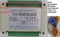 Módulo de Adquisición de Corriente Alterna de 16 Canales con Interfaz de Comunicación RS485, Protocolo MODBUS, Aplicación de Ingeniería de Instalación