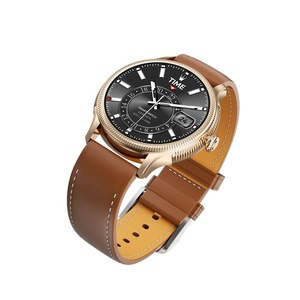 GM1 AMOLED Lederaufsehband IOS Android Herren Damen ip67 wasserdicht Sportuhr Schrittzähler Fitness-Armbanduhren - Product Image 3