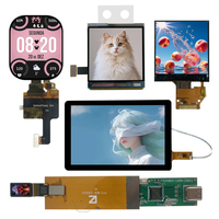 Modules d'affichage à écran tactile TFT LCD à écran tactile 240x320 320 480 0.96 1.28 1.3 1.77 2.4 2.8 3.5x4.3 10.1 pouces IPS