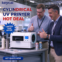 Nouvelle Imprimante Jet d'Encre UV Rotative Numérique 360 Degrés 2026 Pro avec Tête d'Impression Ricoh et Réservoir Rechargeable Automatique pour Bouteilles d'Eau