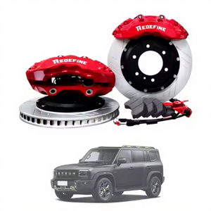 Nouveau Kit d'étriers <span class=keywords><strong>de</strong></span> frein haute performance en aluminium, carbone-<span class=keywords><strong>céramique</strong></span> et acier inoxydable forgé à 6 pistons, pour Jetour T2, vente en gros - Product Image 1