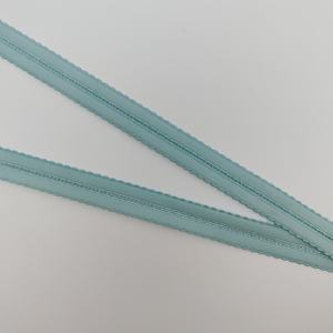 Sangles en sangle tissée personnalisées avec logo d'usine, durables, 15 mm, picot, multicolores, en nylon tricoté uni, pour soutien-gorge et sous-vêtements - Product Image 3