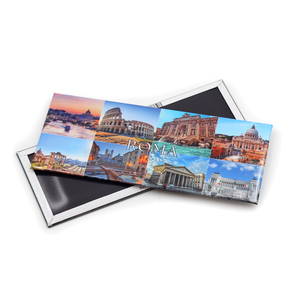 Venta al por mayor imanes de nevera Italia <span class=keywords><strong>Roma</strong></span> Ciudad del Vaticano 90*65mm 50*120mm 80*53mm imán de nevera foto personalizada imán - Product Image 1