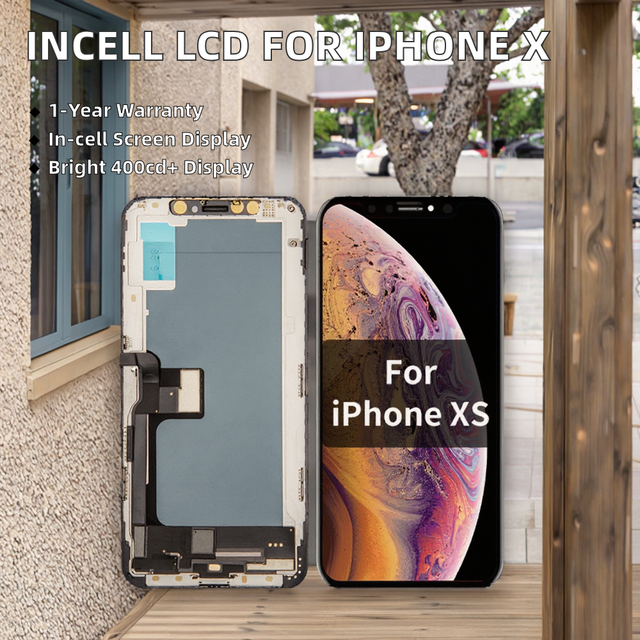 Incell LCD Screen for X/XS/XR/XsMax Touch Screen Digitizer Assembly Replacement with 1 Year Warranty
