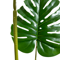 Plantes artificielles TREESMAS KY027 80x180cm, grande plante en pot en plastique, feuille de Monstera, design personnalisable, décoration intérieure/extérieure, Chine