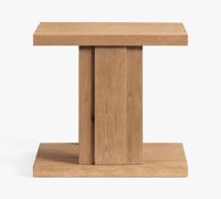 Table d'angle moderne de luxe en bois massif pour salon, maison, hôtel et appartement - Conception facile à nettoyer
