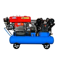 Compresseurs d'air actionnés refroidis à l'eau de moteur diesel de 16 HP pour gonfler des pneus de camion