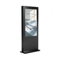 NAS NASOTS55 - Quiosco Digital LCD para Exteriores de 32 Pulgadas, Alto Brillo (2500 Nits), Resistente al Agua (IP65), con SDK y CMS Basado en la Nube, de Pie