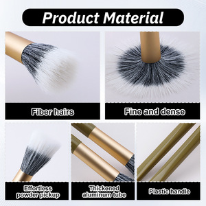 Brocha de Maquillaje de Precisión para Detalles Faciales, con Cerdas de Nylon y Mango de Plástico, para Delineado y Corrector, OEM - Product Image 5