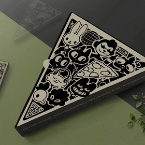 Cajas de <span class=keywords><strong>Pizza</strong></span> Octogonales Italianas con Logotipo Personalizado, Caja de <span class=keywords><strong>Pizza</strong></span> de Cartón Corrugado Resistente a la Grasa, Diseño de 8, 10, 12, 14 y 16 Pulgadas - Product Image 3