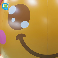 Ballon géant de dessin animé en PVC personnalisé de 3m, modèle de gaz publicitaire gonflable pour les activités promotionnelles, objets gonflables fabriqués sur mesure