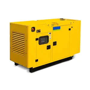 Generator diesel sunyi 20kW 25kVA, generator pembuat daya diesel 20kW senyap