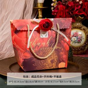 Custom Logo Wedding Candy <b>Box</b> Packaging <b>Bridesmaid</b> <b>Gift</b> Paper Bags With Handles Baby Luxury Packaging Wedding Candy <b>Box</b> - Product Image 6